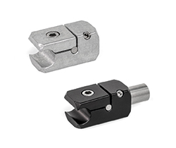 GN 476.2-Abrazaderas en T de montaje en varilla